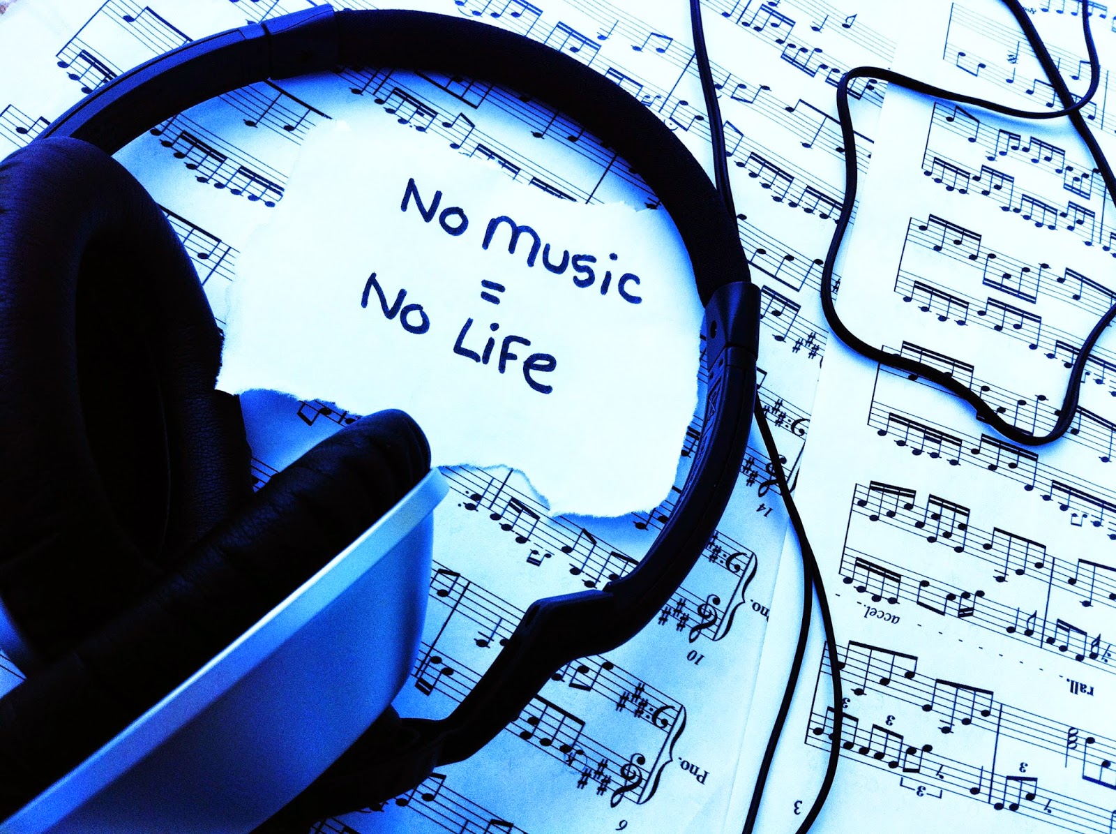 No music